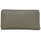 Celine Round Zipper Long Wallet Large Zip Gray — view 3