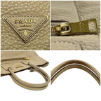 Prada 2 way Bag Beige Sabbia Bn2795 Leather — view 5