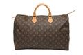 Louis Vuitton Speedy 40 Handbag Monogram Coating Brown