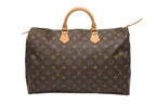 Louis Vuitton Speedy 40 Handbag Monogram Coating Brown
