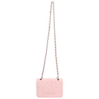 Chanel Mini Quilted Tweed Chain Shoulder Bag — view 2
