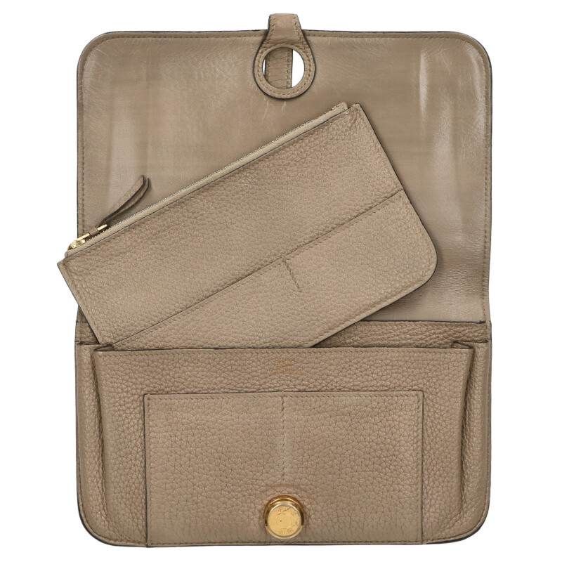 Hermes Dogon GM Togo Wallet With Pouch — view 3