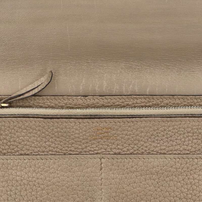 Hermes Dogon GM Togo Wallet With Pouch — view 5