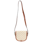 Celine Falco Calfskin Triomphe Allover Shoulder Bag — view 2