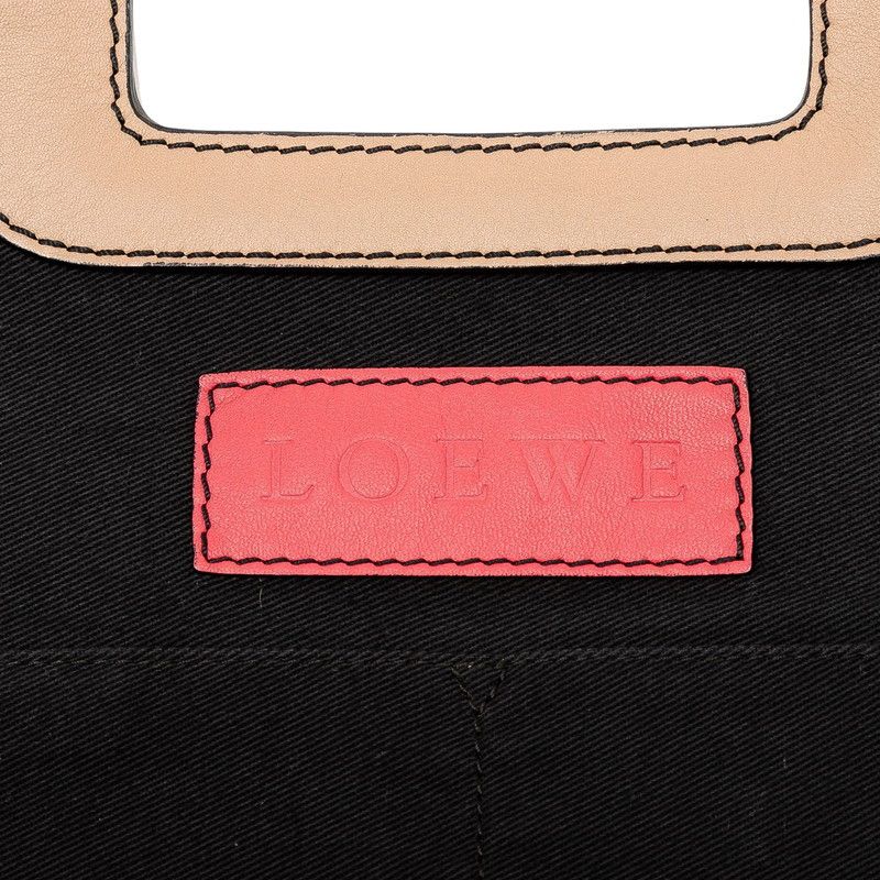Loewe Anagram Shoulder Bag 2-Way White Multicolor Leather — view 6