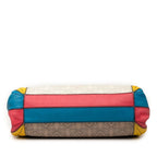 Loewe Anagram Shoulder Bag 2-Way White Multicolor Leather — view 3