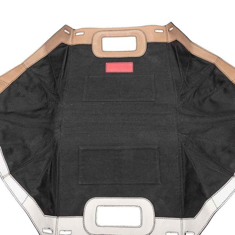 Loewe Anagram Shoulder Bag 2-Way White Multicolor Leather — view 5