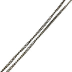 Chanel Silver CC Logo Necklace — view 9