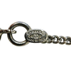 Chanel Silver CC Logo Necklace — view 5