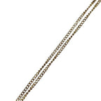 Chanel Gold CC Logo Rhinestone Necklace — view 9
