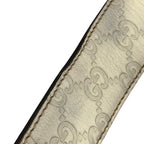 Gucci Interlocking Ivory Belt — view 8