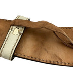 Gucci Interlocking Ivory Belt — view 9