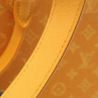 Louis Vuitton Tote Bag Sac Plat 24 H Yellow Leather — view 8