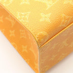 Louis Vuitton Tote Bag Sac Plat 24 H Yellow Leather — view 5