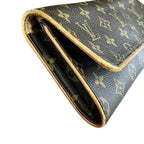 Louis Vuitton Monogram Pochette Twin GM Shoulder — view 7