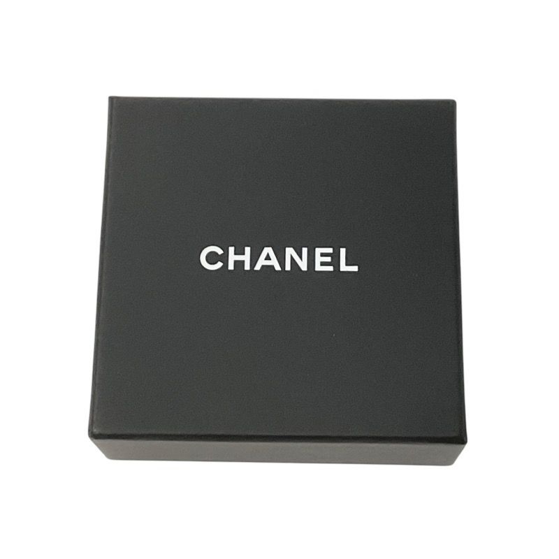 Chanel Earrings Gold Coco Mark Rhinestone Bijou Heart — view 2