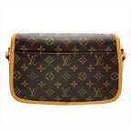 Louis Vuitton Sologne Shoulder Bag Monogram Canvas Brown Gold Hardware — view 3