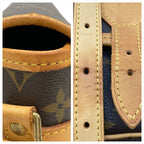 Louis Vuitton Sologne Shoulder Bag Monogram Canvas Brown Gold Hardware — view 8