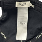 Celine Cap Women Men Brand Triomphe Canvas Black Simple Casual — view 6