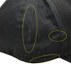 Celine Cap Women Men Brand Triomphe Canvas Black Simple Casual — view 9