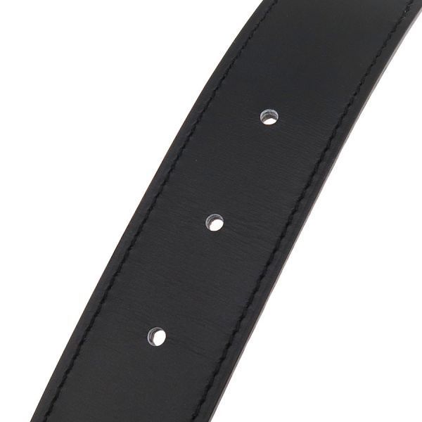 Hermes Gigier Size 95 Black Belt — view 5