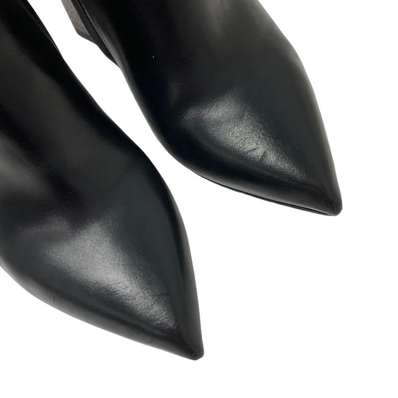 Louis Vuitton Rodeo Queen Line Monogram Boots Short Shoes Leather Black — view 9