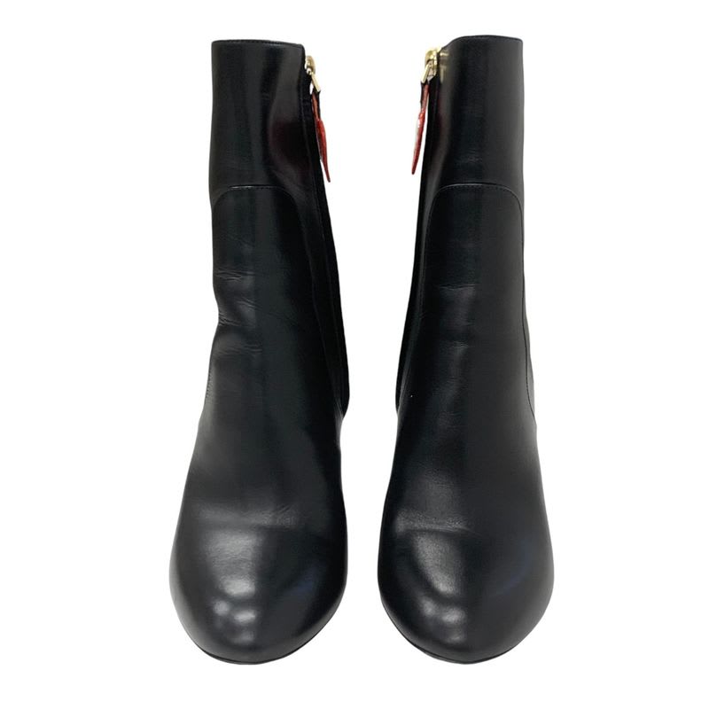 Louis Vuitton Silhouette Line Monogram Boots Short Shoes Leather Black — view 2