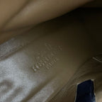 Hermes Boots Short Shoes Suede Navy Silver Kelly Hardware — view 7