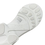 Christian Dior Sneakers Shoes Fabric Leather Gold White Socks Logo Line — view 8
