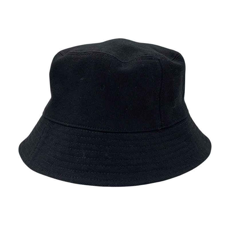 Chanel Hat Cotton Black Multicolor Coco Mark Bucket Reversible — view 3