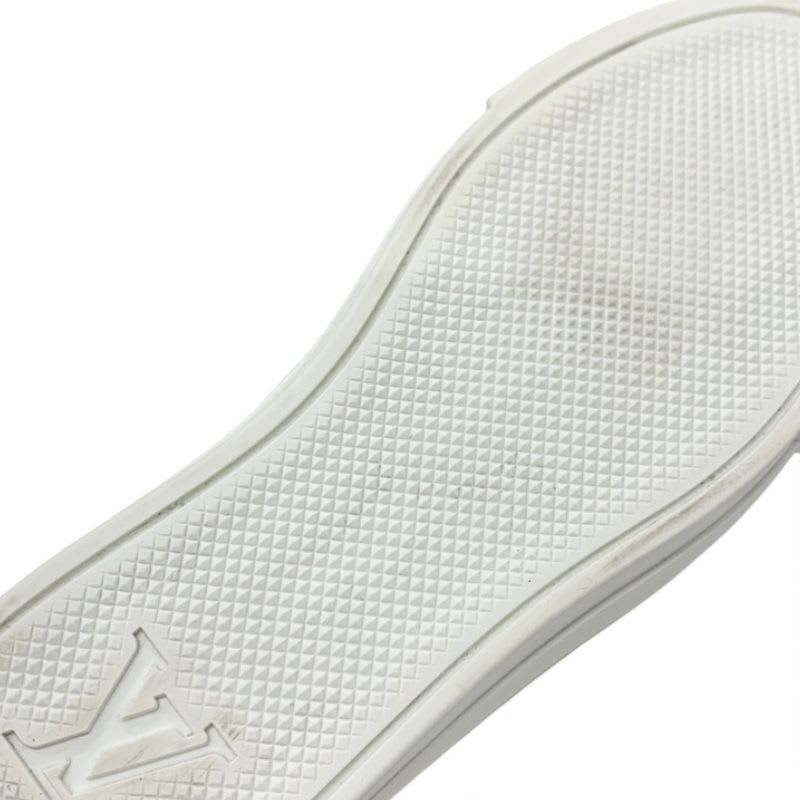 Louis Vuitton Stellar Line Monogram Sneakers Shoes Velor Leather Black — view 8