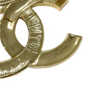 Chanel Brooch Corsage Gold Black Coco Mark — view 6