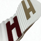 Hermes Bouncing Sneakers Shoes Fabric Suede Beige White — view 8
