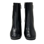 Prada Boots Short Shoes Leather Black Triangle Logo — view 2