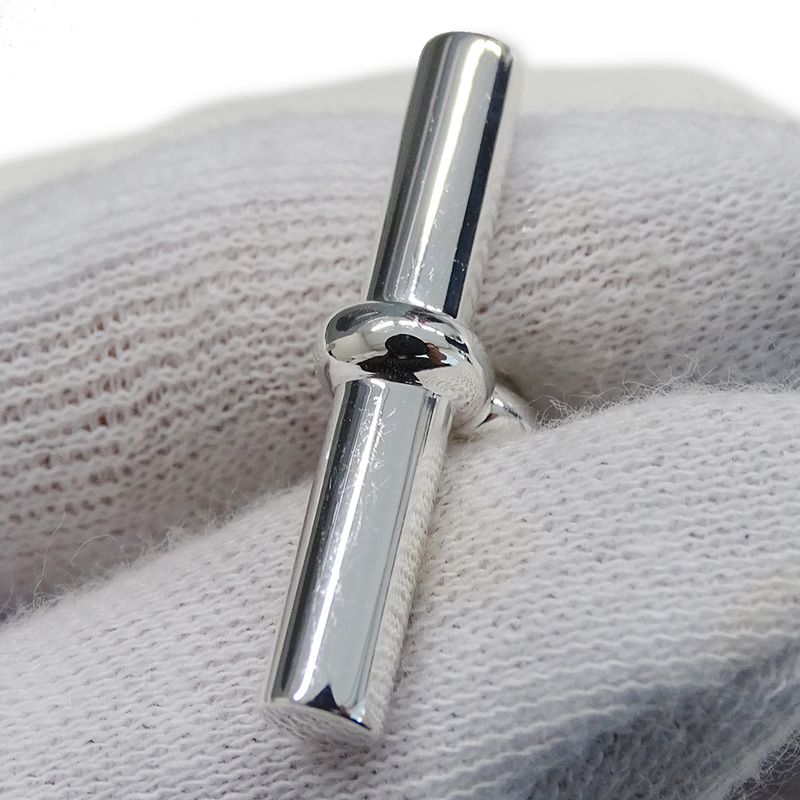 Hermes Bracelet Chaine D'ancre PM SV 925 16 Frames Silver Jewelry — view 8