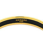 Hermes Bangle Emile PM Metal Cloisonne Multicolor and Gold Hardware — view 7