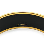 Hermes Bangle Emile GM Cloisonne Navy and Multicolor Gold Hardware Blue — view 5
