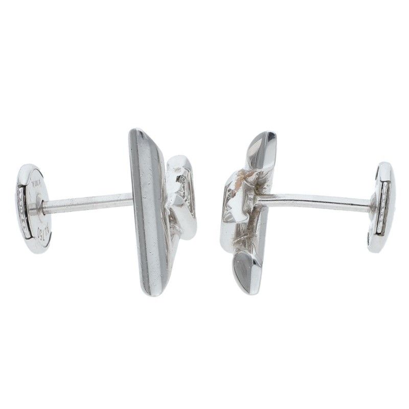 Louis Vuitton Volto One 18 kwg Diamond Earrings — view 6