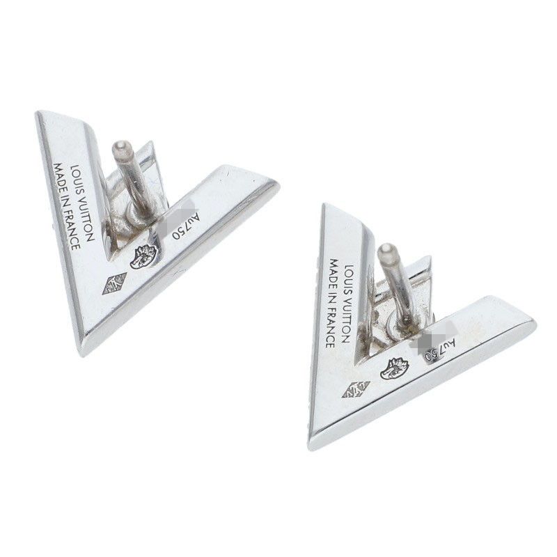 Louis Vuitton Volto One 18 kwg Diamond Earrings — view 4