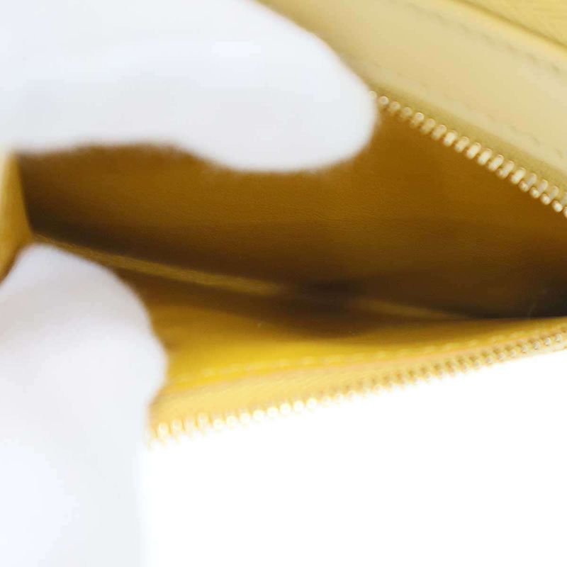 Loewe Knot Compact Wallet Cem1 Cwzx01 Yellow — view 8