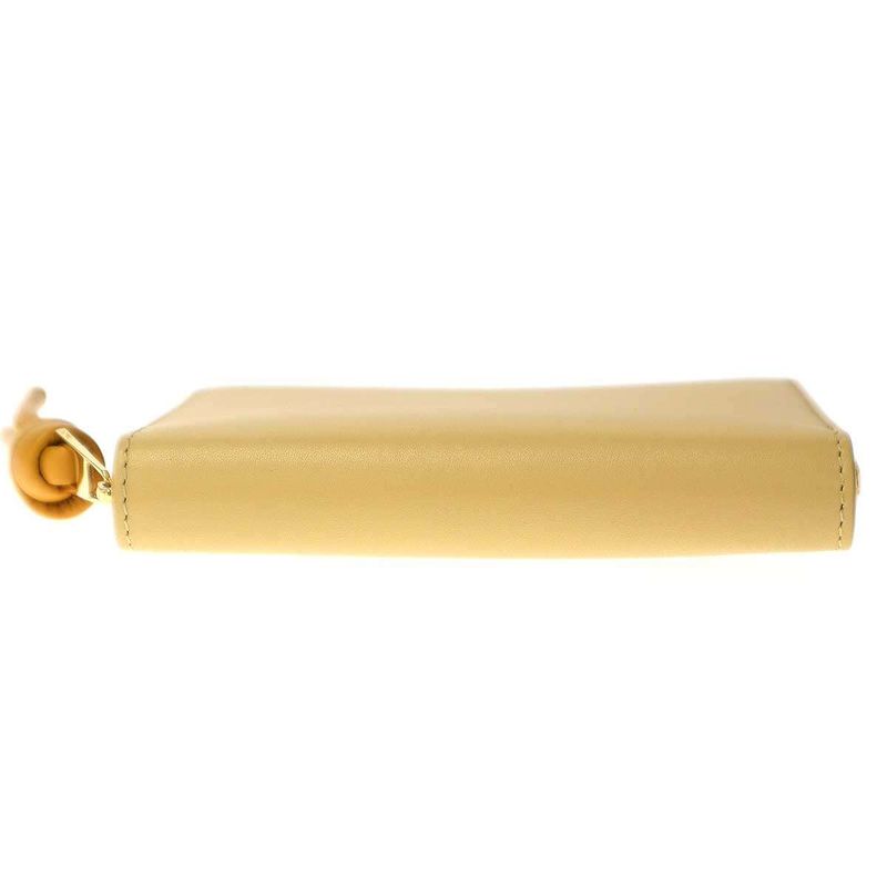 Loewe Knot Compact Wallet Cem1 Cwzx01 Yellow — view 4