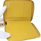 Loewe Knot Compact Wallet Cem1 Cwzx01 Yellow — view 6