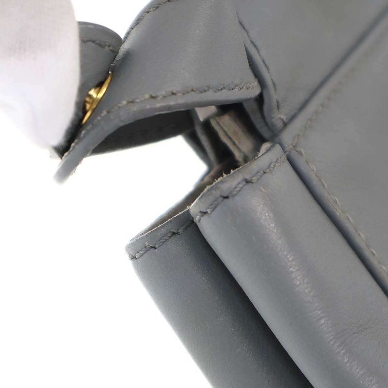 Fendi Peekaboo Bag Medium 2 Wayleather Shoulder 8 Bn226 Blue — view 6