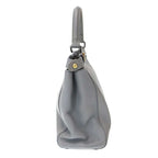 Fendi Peekaboo Bag Medium 2 Wayleather Shoulder 8 Bn226 Blue — view 3
