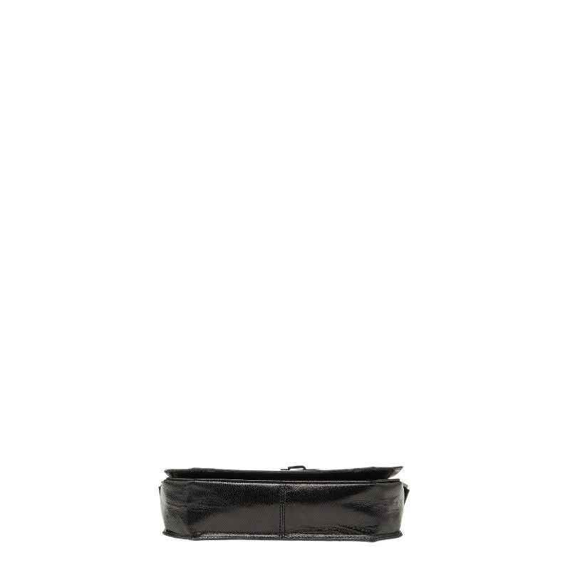 Saint Laurent Logo Black Leather — view 3