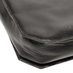 Saint Laurent Logo Black Leather — view 7