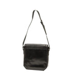 Saint Laurent Logo Black Leather — view 2