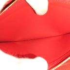Louis Vuitton Portefeuille Sarah Long Fold Wallet Monogram Coquelicot — view 9