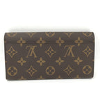 Louis Vuitton Portefeuille Sarah Long Fold Wallet Monogram Coquelicot — view 3