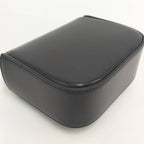 Celine Miniclaude Shoulder Bag Triomphe Leather Black 10 I513 — view 5